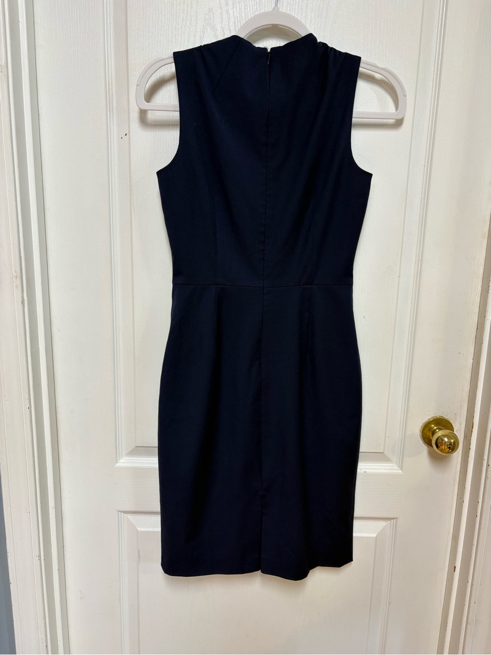 ANTONIO MELANI Sleeveless Sheath Dress in Navy size 2 - Picture 5 of 8